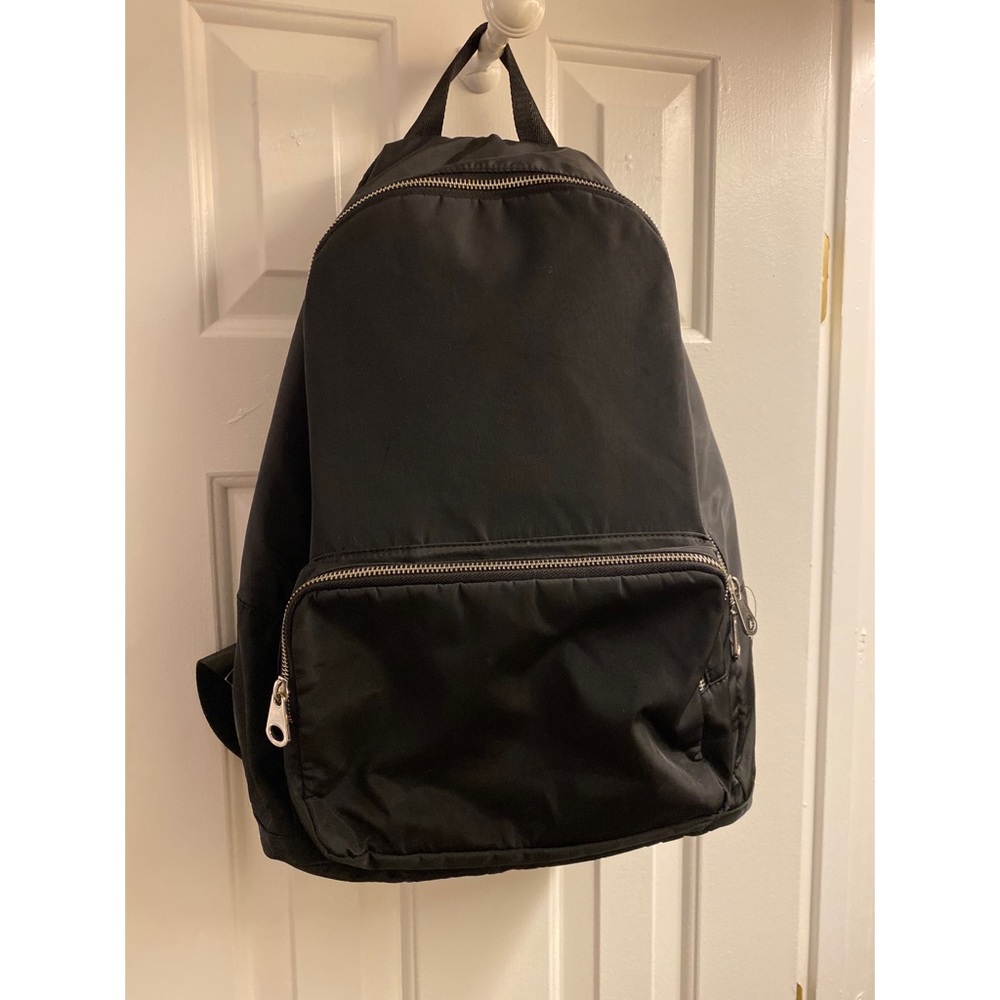Equinox Nylon Backpack Black